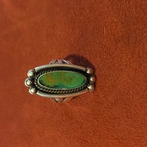 Sterling silver turquoise ring